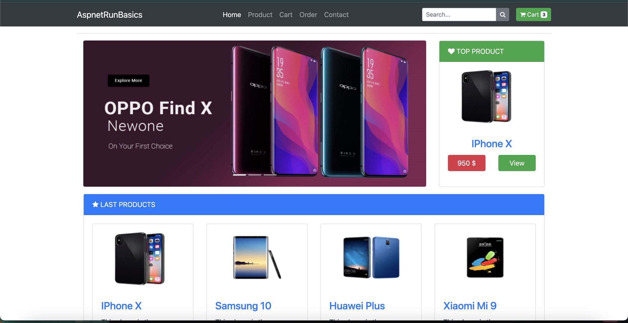 Ecommerce Projesi